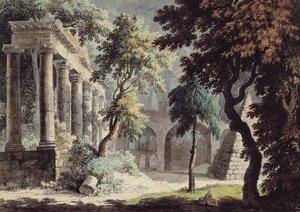 The Temple of Saturn (Roman Ruins)