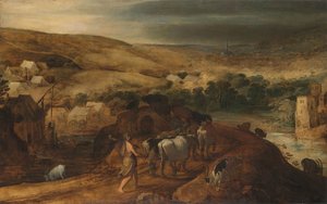 Hercules Steals the Oxen of Geryon by Joos de Momper (II)