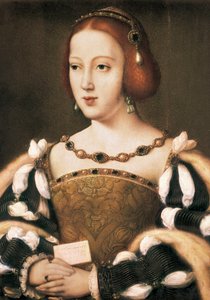 Portrait of Eleanor of Austria by Joos van Cleve