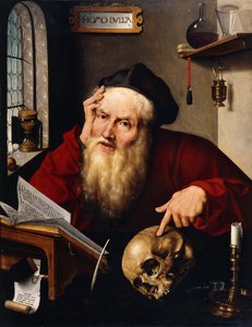 Saint Jerome in his Study