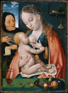 The Holy Family by Joos van Cleve