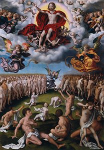 The Last Judgment by Joos van Cleve