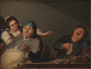Smokers by Joos van Craesbeeck