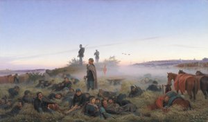 The Morning After the Battle of Isted 25 July 1850 by Jorgen Valentin Sonne
