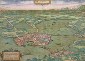 Map of Mantua, from 