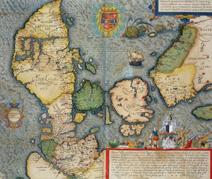 Map of Northern Europe, from 