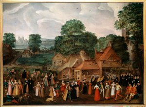 Wedding party in Bermondsey by Joris Hoefnagel