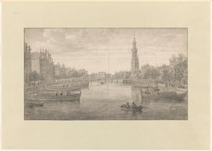 View of the Binnenkant Towards the Oude Schans by Joris van der Haagen