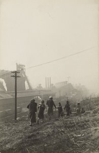 Women near Industrial Complex