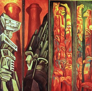 Decorative Panel III, from The Epic of American Civilization by José Clemente Orozco