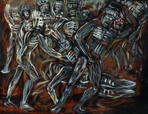 The White Gods by José Clemente Orozco