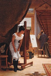 The Inopportune by José Ferraz de Almeida Júnior