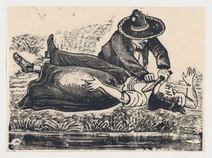 Francisco Guerrero, the waistcoat maker and cut throat, murdering a woman