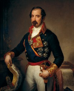 Portrait of Manuel Gutierrez de la Concha y Irigoyen, Marquis del Duero by José Gutiérrez de la Vega