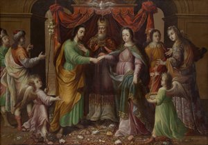The Marriage of the Virgin by José Sánchez