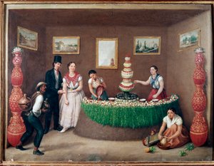 Horchata Sellers from Valencia, Spain by Jose Agustin Arrieta