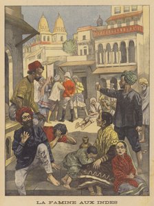 Famine in India by Jose Belon