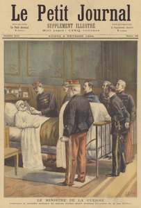 The French Minister of War Giving a Medal to an Injured Soldier by Jose Belon