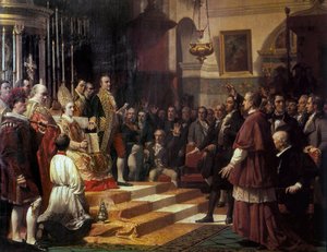 The Oath of the Cortes de Cádiz in 1810