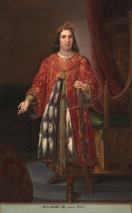 Portrait of King Sancho III of Castile by José Castelaro y Perea