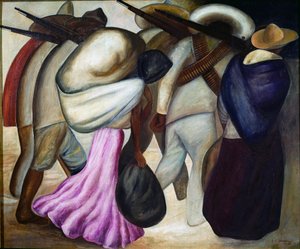 The Soldaderas. Painting by Jose Clemente Orozco (1883-1949) 1926 Mexico City, Museum of Modern Art