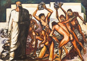 The Martyrdom of Saint Stephen by José Clemente Orozco
