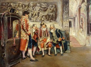 Waiting for His Eminence