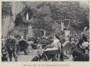 Grotto of Massabielle, Lourdes, France