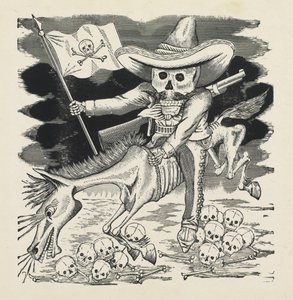 The Great Skull of Emiliano Zapata, c.1911-16, printed 1930