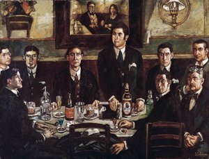 The Gathering at the Café de Pombo