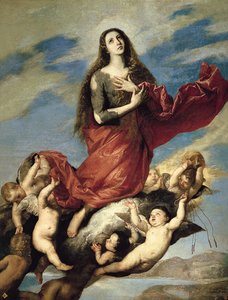 Mary Magdalene Taken up to Heaven