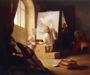 The Sleeping Painter