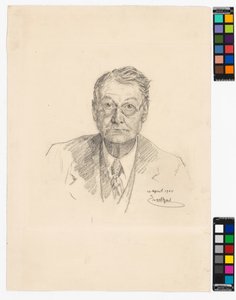 Self-Portrait, Josef Engelhart by Josef Engelhart