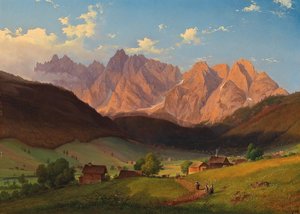 A View of Triglav in Slovenia