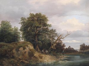 Angler by the River