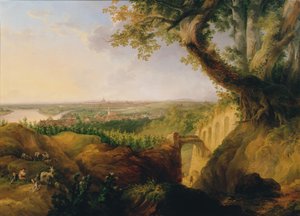 View of the Capital and Residence City of Vienna from the Standpoint near Nussdorf by Josef Fischer