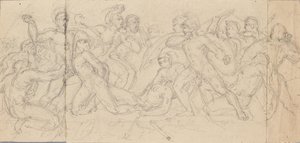 Classical Battle Scene