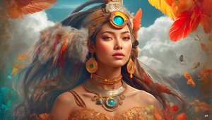 Dreamcore - Breathlessly Timeless Native American 04