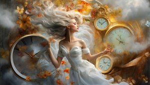Dreamcore - Breathlessly Timeless White 04 by Josef Johann Michel