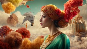Dreamcore Dreamlike Scene Arabian 01