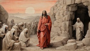 Jesus Raises Lazarus from the Dead 01