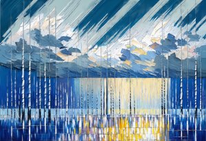 Waves Sky 03 by Josef Johann Michel