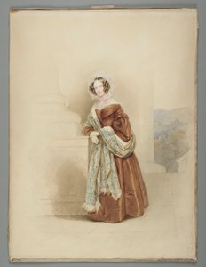 Adelajda Marianna Countess Stadion von Warthausen (1804-1885), Karolowa Lanckorońska z Brzezia by Josef Kriehuber