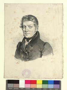 Emanuel Ritter von Neuwall by Josef Kriehuber