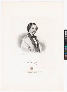 Johann Strauss (Son) by Josef Kriehuber