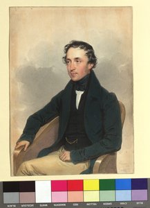 Josef Baron von Bartenstein by Josef Kriehuber