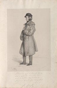 Portrait of Franz Liszt, 1840 by Josef Kriehuber