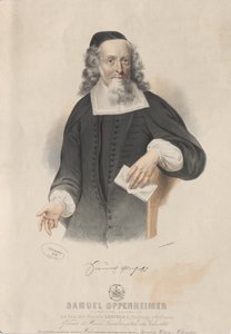 Portrait of Samuel Oppenheimer 1631-1703, 1846