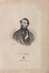 Portrait of the opera singer Napoleone Moriani 1808-1878, 1840