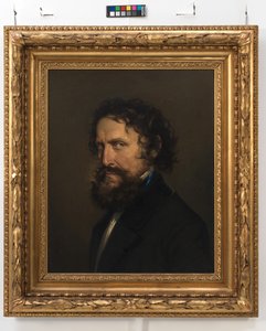 Self-Portrait Josef Kriehuber by Josef Kriehuber